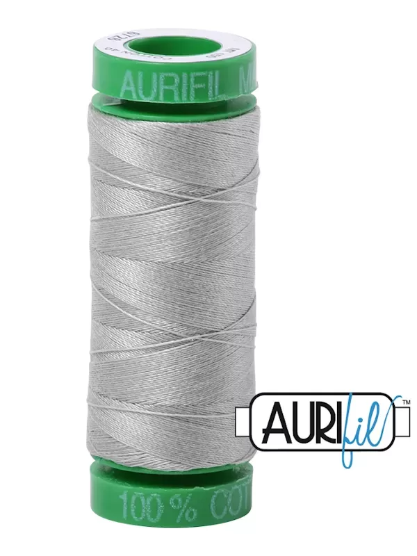 FIL COTON MAKO 40 AURIFIL 6726 Airstream - Petite bobine de 150 mètres