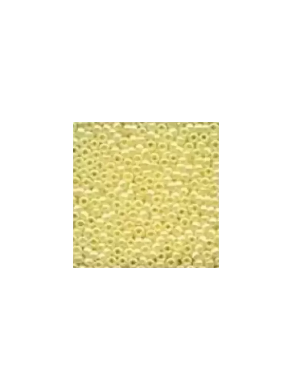 Perles à broder MILL HILL 02002 Yellow Creme - Glass Seed Beads