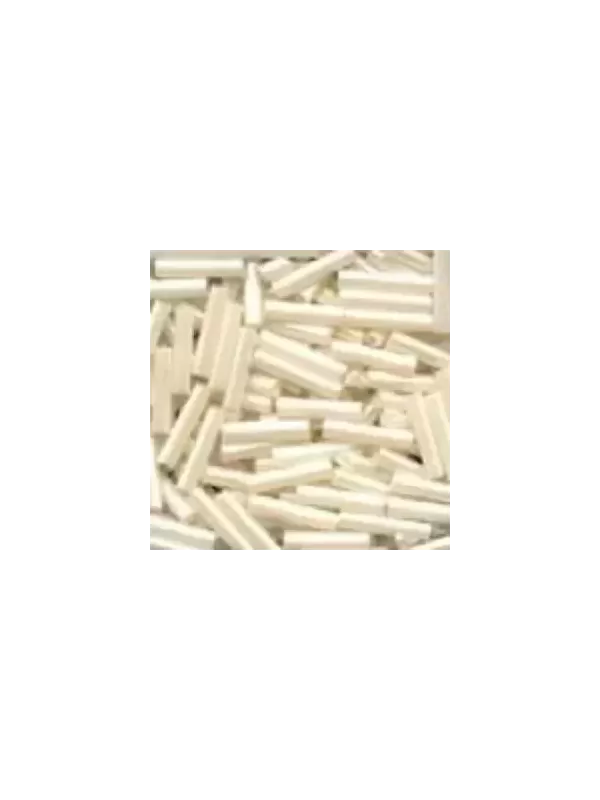 Perles à broder MILL HILL 80123 Cream - Medium Bugle Seed Beads