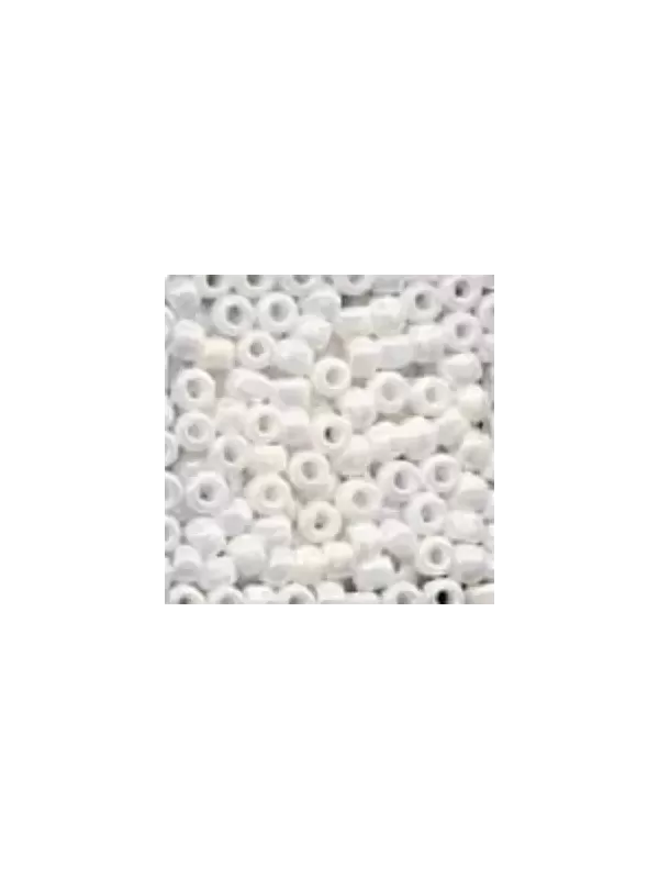 Perles à broder MILL HILL 16601 White Opal - Pony Size 6° Beads