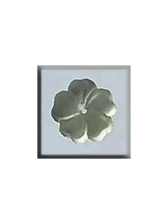 Charms MILL HILL 12005 5 Petal Flower Matte Jonquil - Glass Treasures