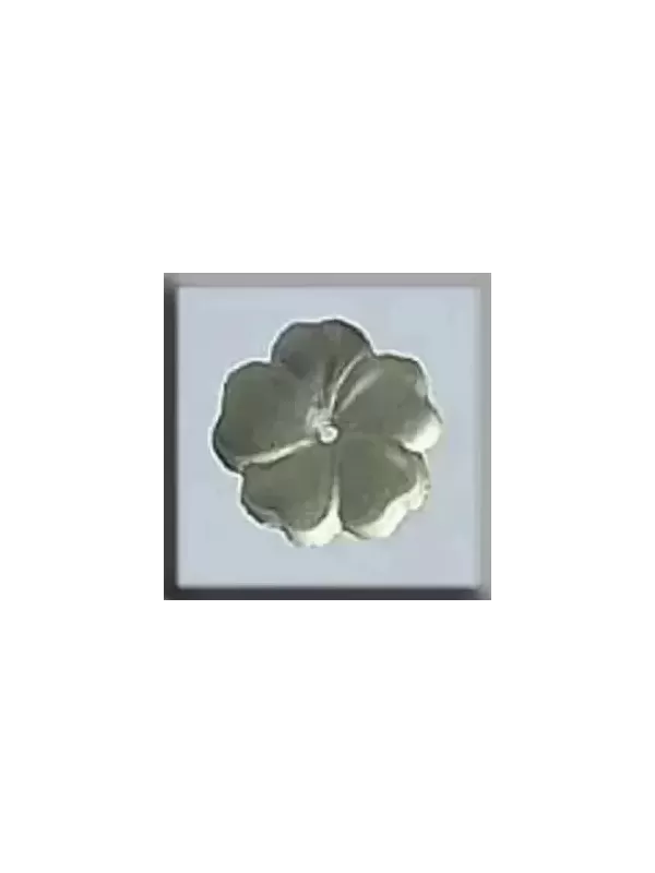 Charms MILL HILL 12005 5 Petal Flower Matte Jonquil - Glass Treasures