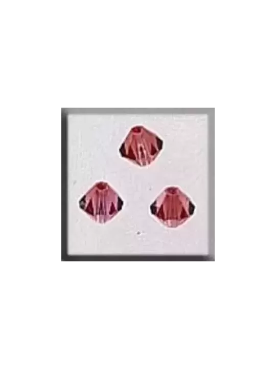 Charms MILL HILL 13062 Rondele 4mm Champagne Rose - Crystal Treasures