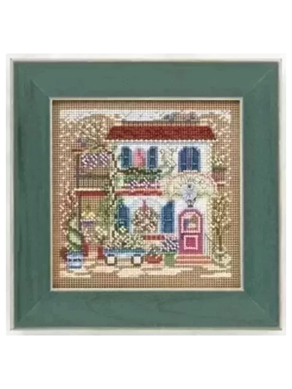 MILL HILL Kit Broderie Points comptés FLOWER SHOP