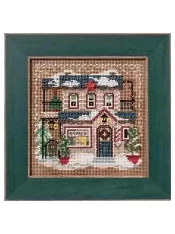 MILL HILL Kit Broderie Points comptés BARBER SHOPPE