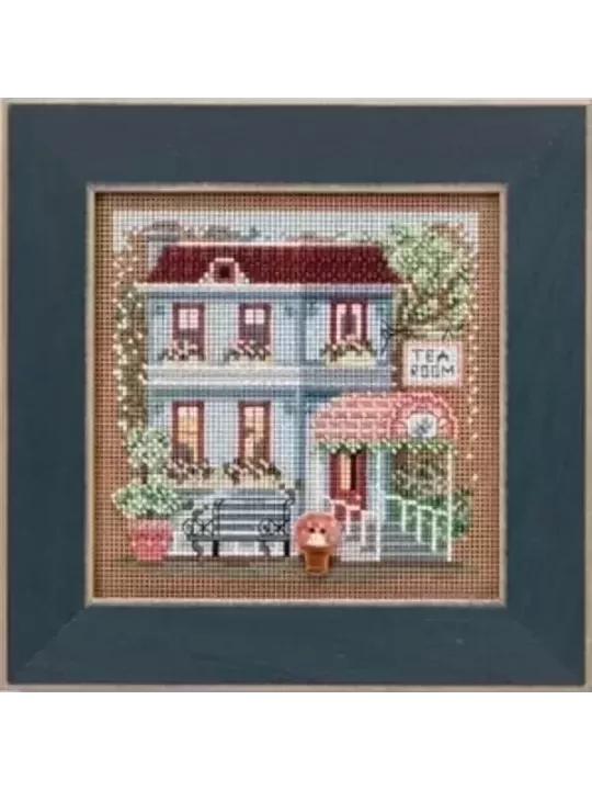 MILL HILL Kit Broderie Points comptés TEA ROOM