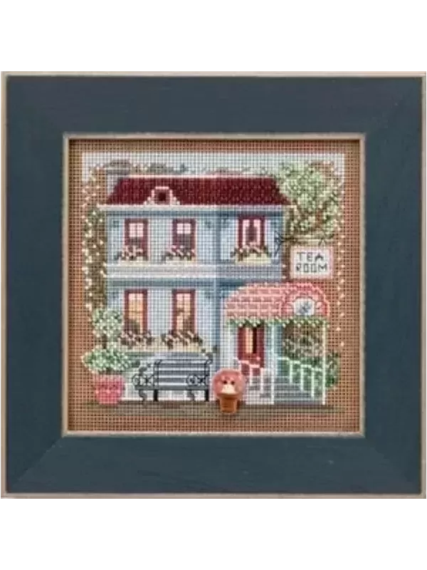 MILL HILL Kit Broderie Points comptés TEA ROOM