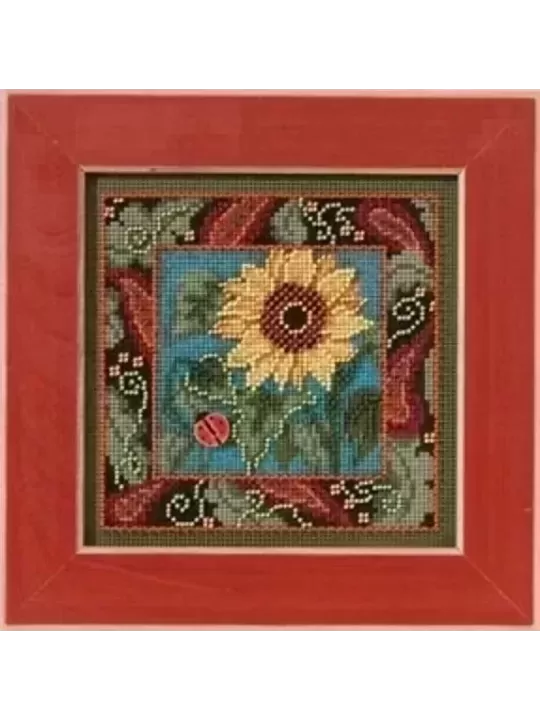 MILL HILL Kit Broderie Points comptés SUNFLOWER