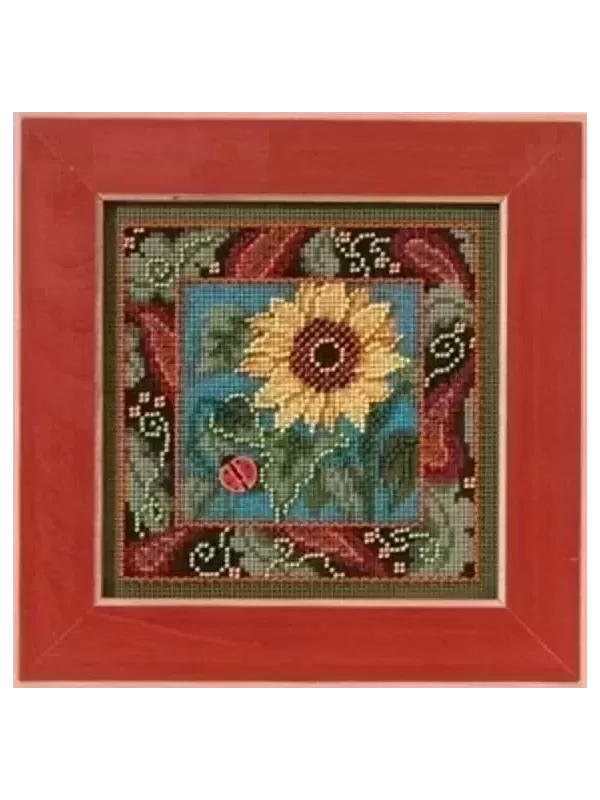 MILL HILL Kit Broderie Points comptés SUNFLOWER