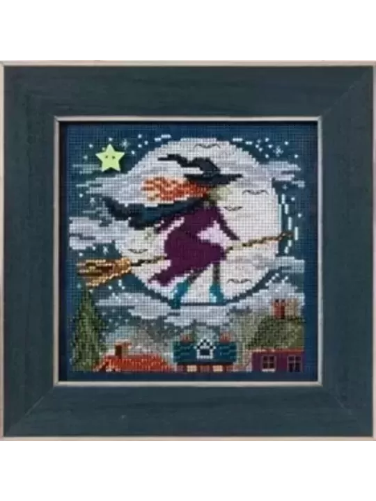 MILL HILL Kit Broderie Points comptés WITCH WAY