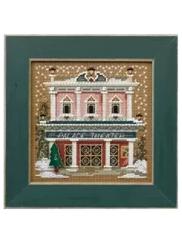 MILL HILL Kit Broderie Points comptés PALACE THEATER