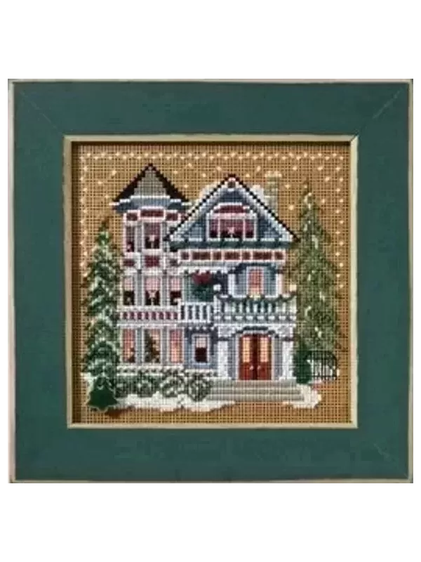 MILL HILL Kit Broderie Points comptés QUEEN ANNE HOUSE