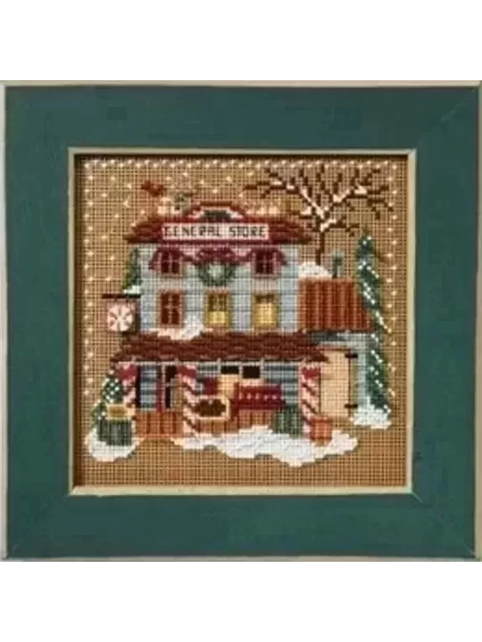 MILL HILL Kit Broderie Points comptés GENERAL STORE