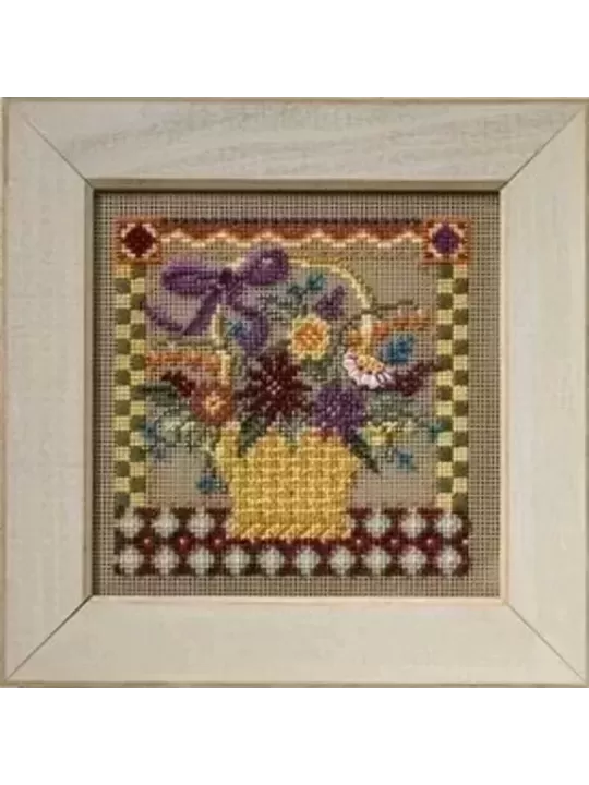 MILL HILL Kit Broderie Points comptés AUTUMN BASKET