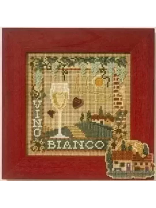 MILL HILL Kit Broderie Points comptés VINO ROSSO