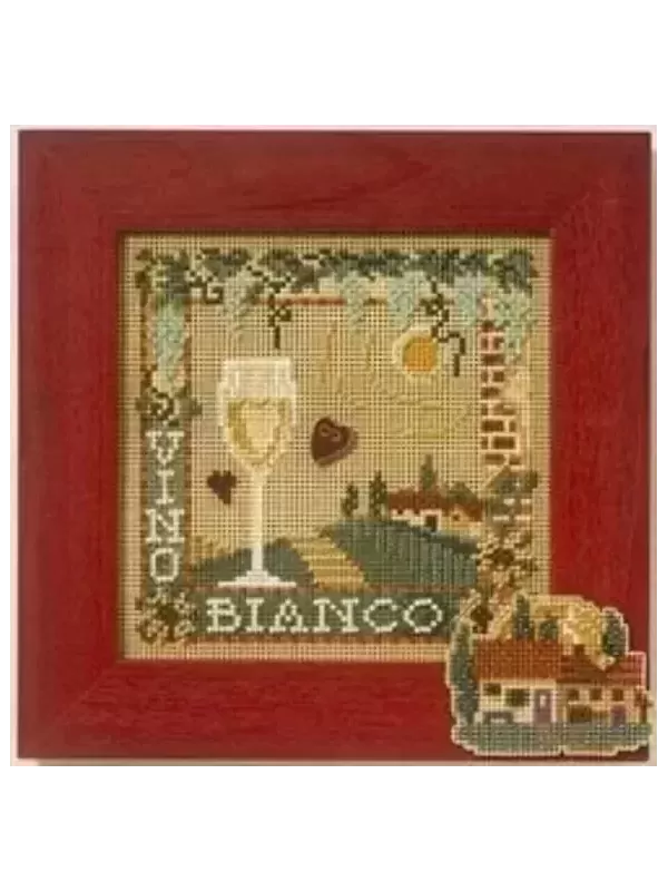 MILL HILL Kit Broderie Points comptés VINO ROSSO