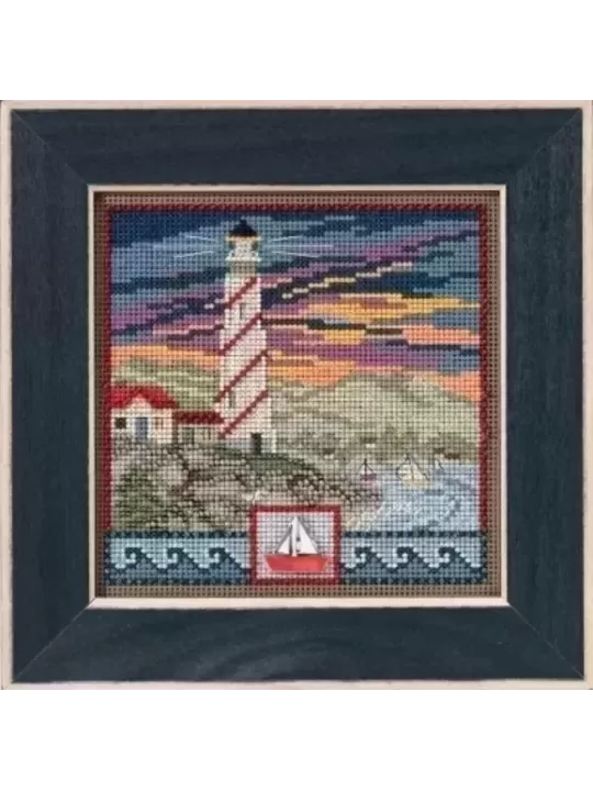 MILL HILL Kit Broderie Points comptés LIGHTHOUSE