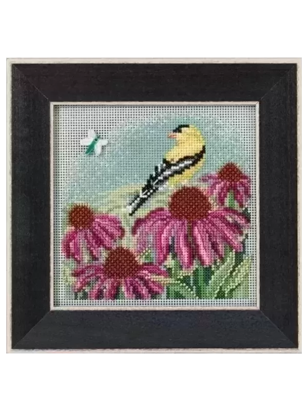 MILL HILL Kit Broderie Points comptés GOLDFINCH