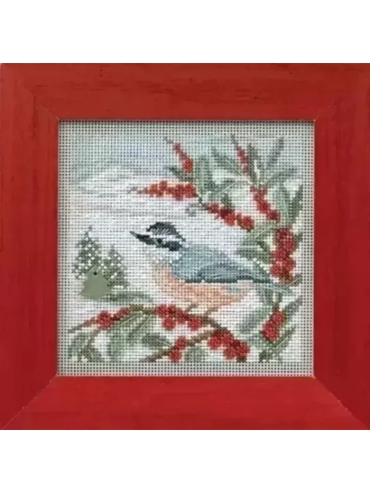 MILL HILL Kit Broderie Points comptés NUTHATCH