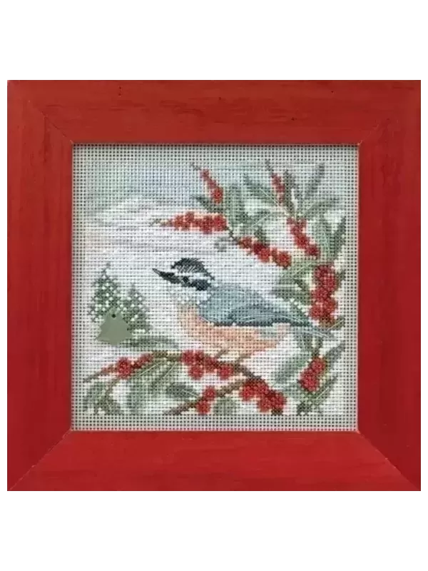 MILL HILL Kit Broderie Points comptés NUTHATCH