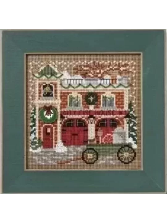 MILL HILL Kit Broderie Points comptés FIREHOUSE