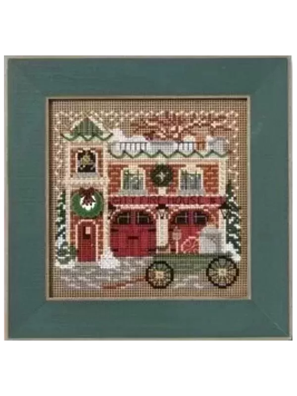 MILL HILL Kit Broderie Points comptés FIREHOUSE