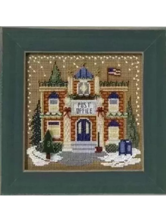 MILL HILL Kit Broderie Points comptés POST OFFICE