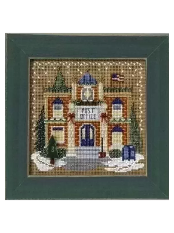 MILL HILL Kit Broderie Points comptés POST OFFICE