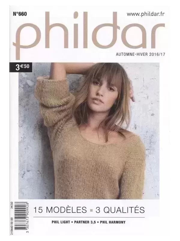 Catalogue PHILDAR 660 Femme Hiver