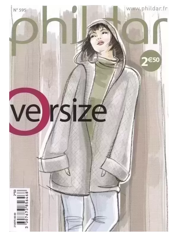 Catalogue PHILDAR 595 Femme Hiver