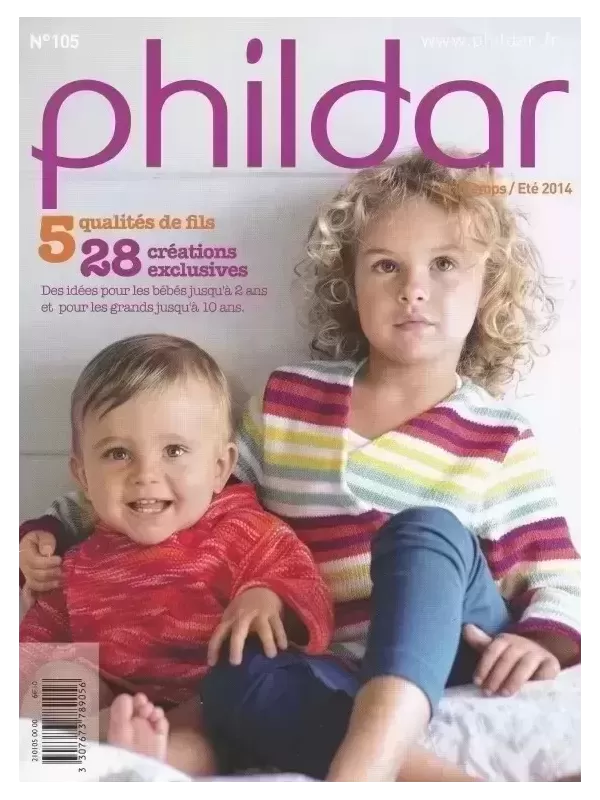 Catalogue PHILDAR 105 Enfant Layette Été