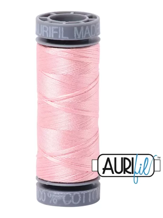 FIL COTON MAKO 28 AURIFIL 2415 Blush - Petite bobine de 100 mètres