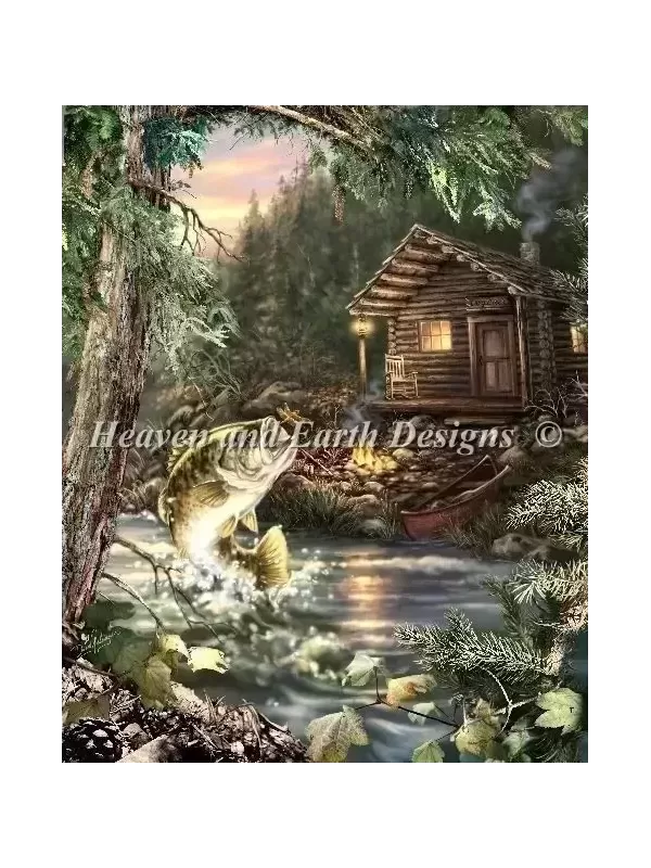 HEAVEN & EARTH DESIGNS - GONE FISHIN de Dona GELSINGER