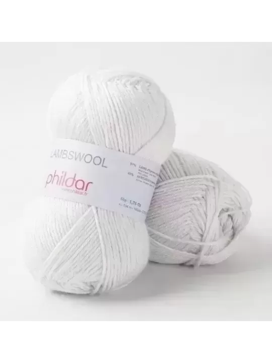 PHILDAR Laine LAMBSWOOL Perle