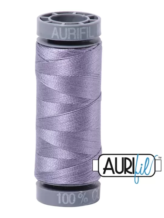 FIL COTON MAKO 28 AURIFIL 6733 Twilight - Petite bobine de 100 mètres