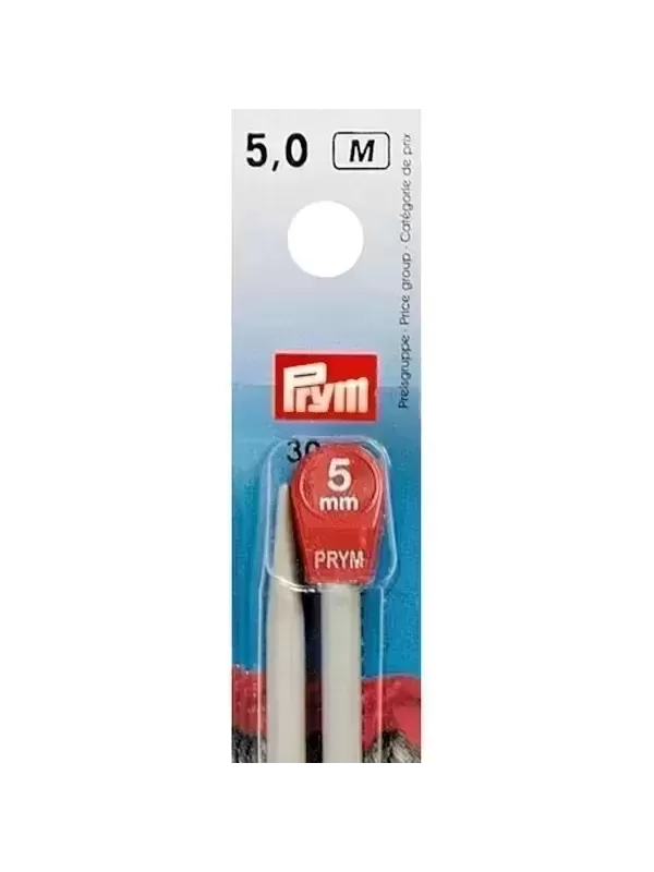 PRYM Aiguilles à tricoter à boule 30cm Taille 5