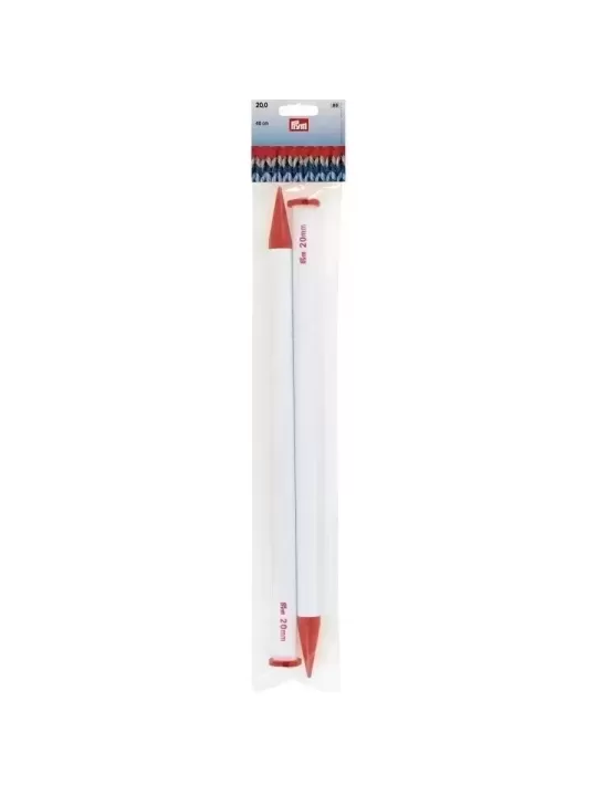 PRYM Aiguilles à tricoter à boule 40cm Taille 20