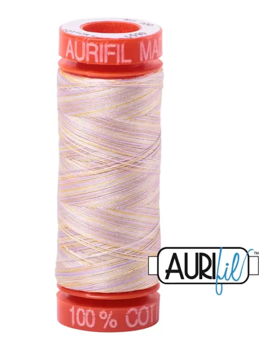 FIL COTON MAKO 50 AURIFIL 4651 Bari - Petite bobine de 200 mètres