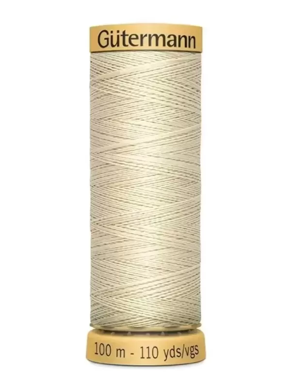 GÜTERMANN FIL COTON NATUREL C50 N° 429  - Bobine de 100 mètres