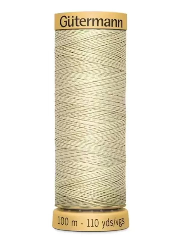 GÜTERMANN FIL COTON NATUREL C50 N° 829  - Bobine de 100 mètres