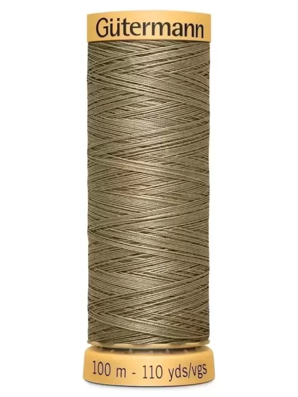 GÜTERMANN FIL COTON NATUREL C50 N° 1015  - Bobine de 100 mètres