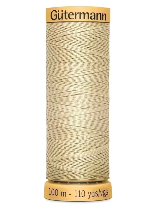 GÜTERMANN FIL COTON NATUREL C50 N° 1120  - Bobine de 100 mètres