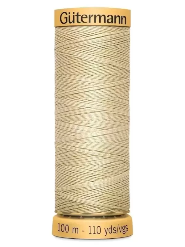 GÜTERMANN FIL COTON NATUREL C50 N° 1120  - Bobine de 100 mètres