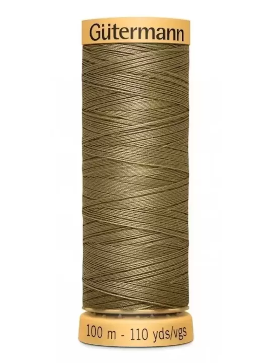 GÜTERMANN FIL COTON NATUREL C50 N° 1115  - Bobine de 100 mètres