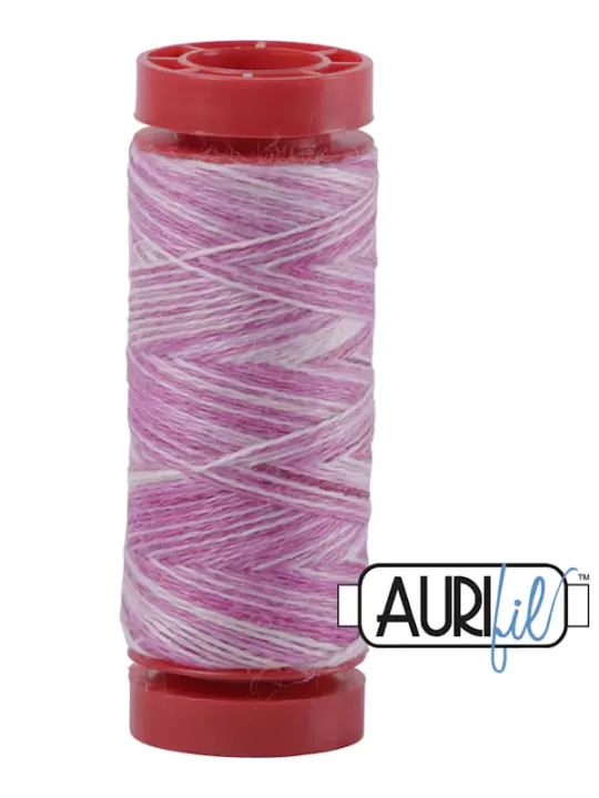 AURIFIL FIL DE LAINE LANA 8005 Rose Luster - Petite bobine de 50 mètres