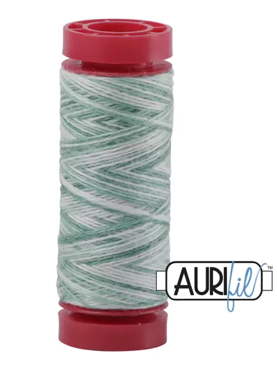 AURIFIL FIL DE LAINE LANA 8007 Mint - Petite bobine de 50 mètres