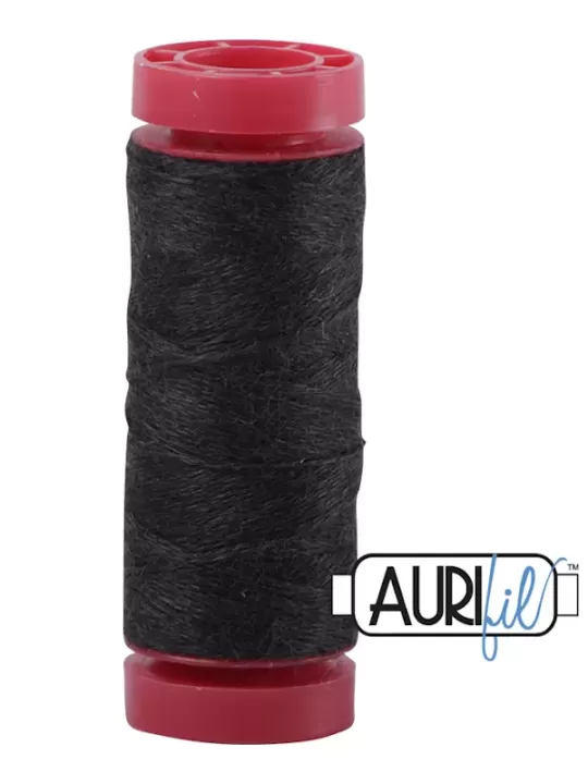 AURIFIL FIL DE LAINE LANA 8080 Dark Colossus - Petite bobine de 50 mètres