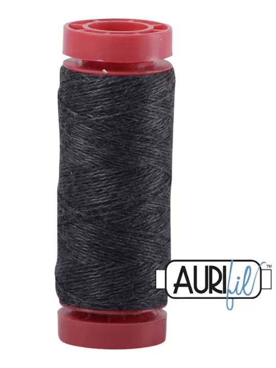 AURIFIL FIL DE LAINE LANA 8083 Dark Batik - Petite bobine de 50 mètres