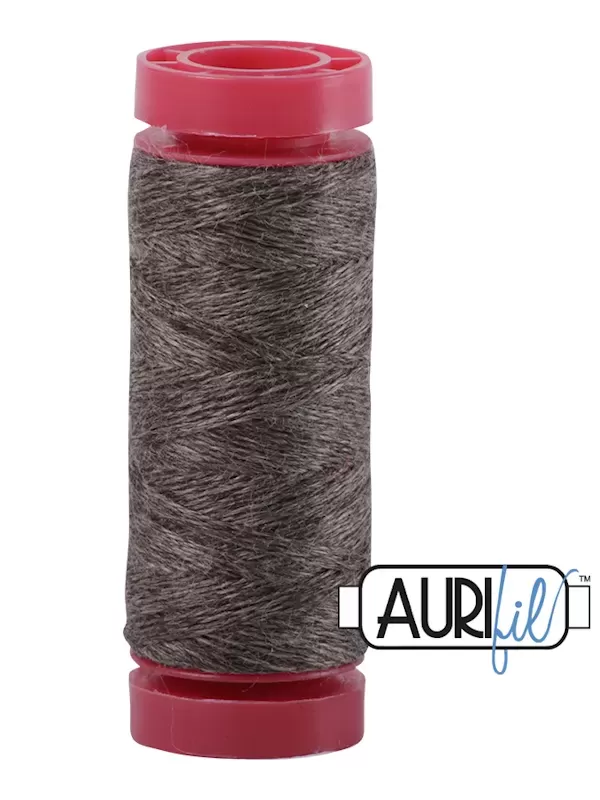 AURIFIL FIL DE LAINE LANA 8088 Metal Shavings - Petite bobine de 50 mètres