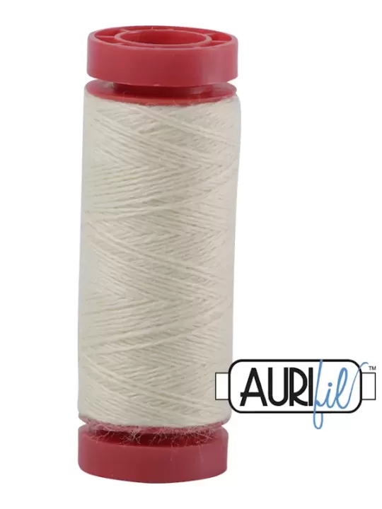 AURIFIL FIL DE LAINE LANA 8110 Pale Lemon - Petite bobine de 50 mètres